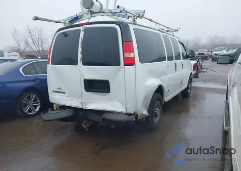 2008 Chevrolet Express Work Van from USA, damaged, VIN 1GCGG25K181168641